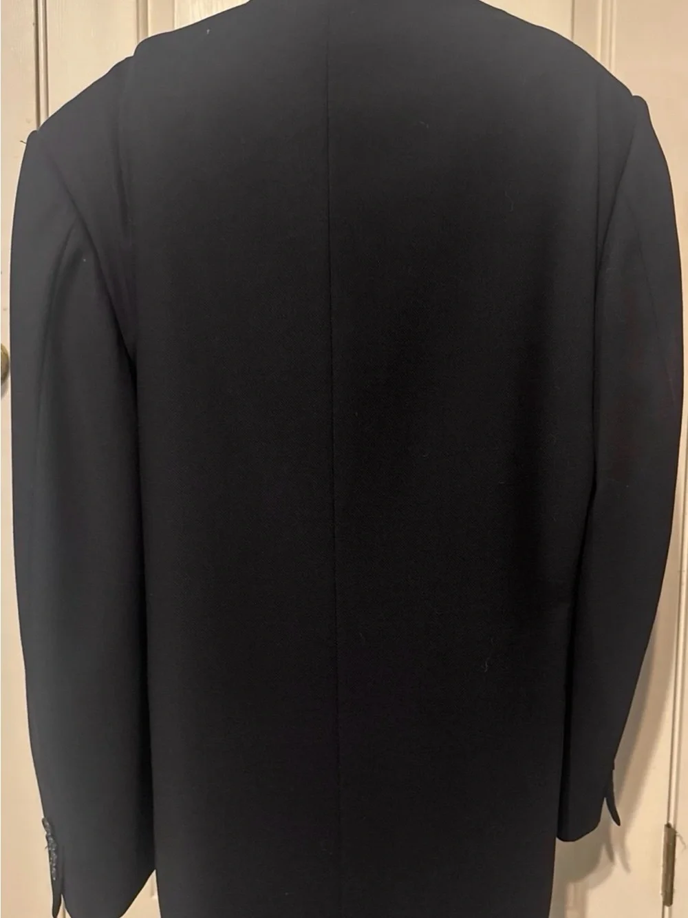 Corneliani Men's Black Classic Single-Breasted Blazer